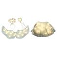 thumbnail image 2 of Accesorio de disfraz de de ángel iluminadas, vestido de ángel, hada, accesorio LED, PP, adecuado para niños, cumpleaños, juego de rol, Halloween, S luz cálida 4 piezas, 2 of 8