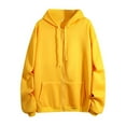 thumbnail image 6 of Dyegold Oversized Sweatshirt For Women Prime Warm Shirts Plus Size Casual Y2k Teen Girls Clothes Fleece Solid Light Sweatshirt Trendy Oversized Pullover Ladies Comfy Zipper Hooded Jacket, 6 of 6