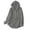*2-Gray, variant on VBVC Women's Cotton Linen Button Down Shirts , Ladies' Long Sleeve Hooded Tops , Casual Drawstring Hoodies For Women, M-2XL