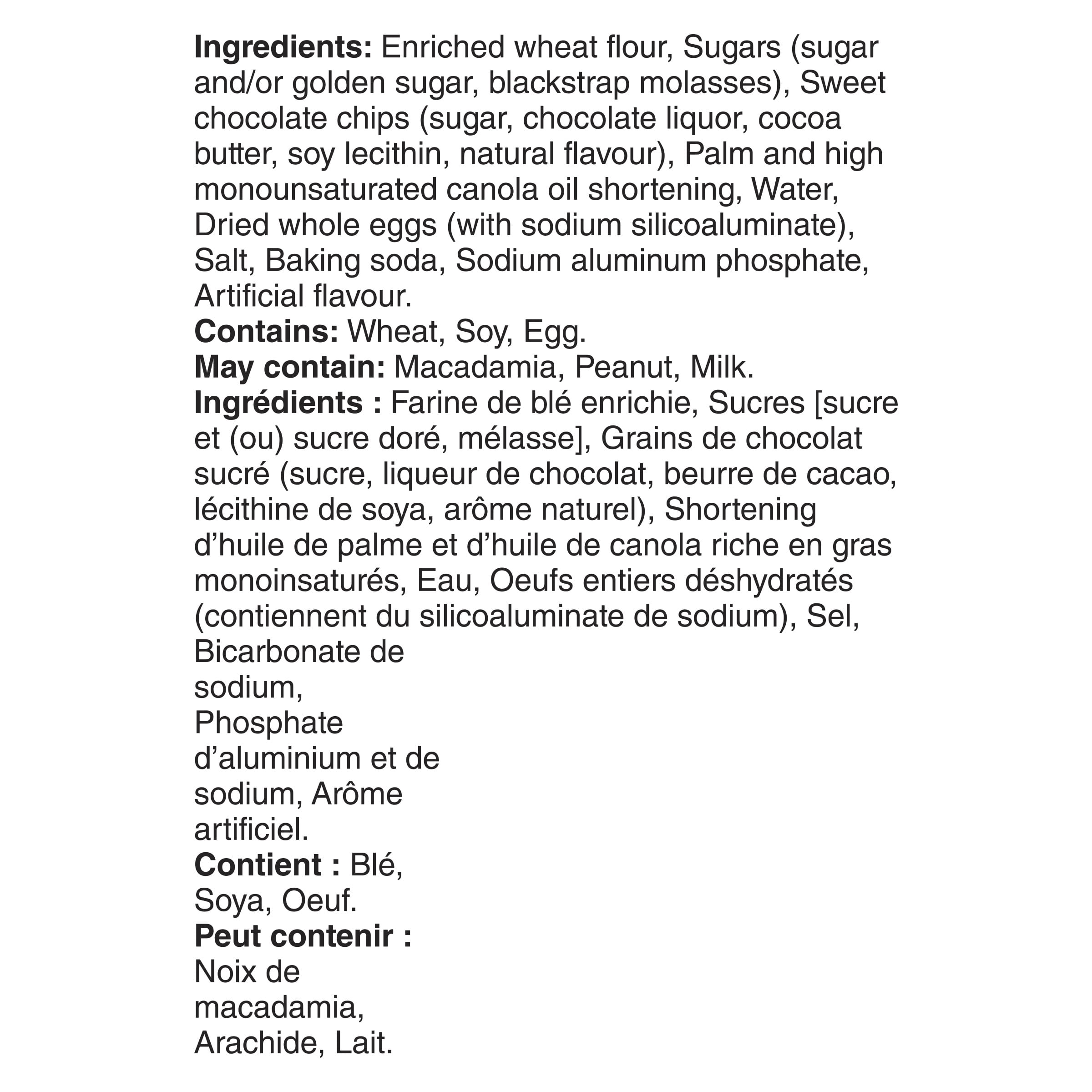 Pillsbury Chocolate Chip Cookie Dough, Ready to Bake, 454 g, 24 ct, 24 cookies, 454 g