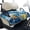 Butterfly Marble Pattern, variant on Whosucclay Cow Marble Club Car Seat Covers 4 Convenient Pockets Folding Golf Cart Seat Covers, Seat Towel Cover for Club Cars EZGO 2-Seater Golf Cart