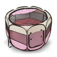 thumbnail image 1 of Portable Foldable Pet Tent Kennel Octagonal Fence Puppy Shelter Easy To Use Outdoor Easy Operation Large Dog Cages Cat Fences ShopWise Round, 1 of 13