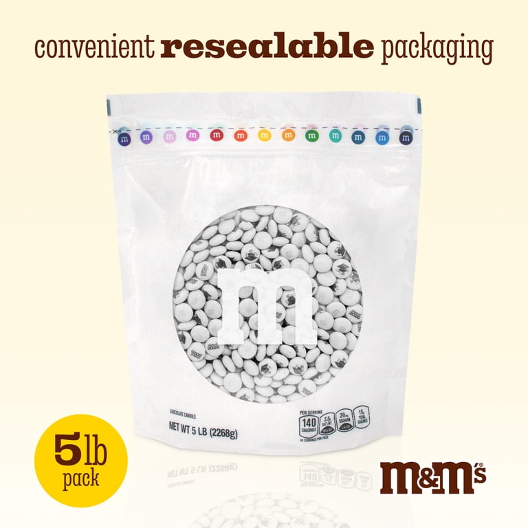 M&M'S Class of 2026 Graduation Milk Chocolate Candy, 5lb