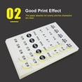 thumbnail image 4 of Labymos 20 hojas de papel adhesivo redondo,, 4 of 8