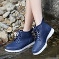 thumbnail image 5 of NOKIO Ladies' Trendy Waterproof Ankle Rain Boots Casual Shoes Breathable Custom Footwear Fashion Short Tube Rain Boots Waterproof Versatile Rain Boots Women'S Ankle Rain Boots, 5 of 9