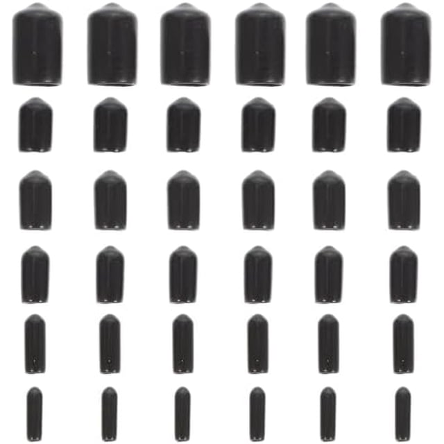 Generic Rubber Protective Cap Bolt Covers Caps PVC End Intake Manifold