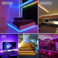 thumbnail image 4 of Tira de luces Led de 10m con controlador de 24 teclas tiras de luz Rgb que cambian de Color flexibles compatibles con fiesta Diy, 4 of 5