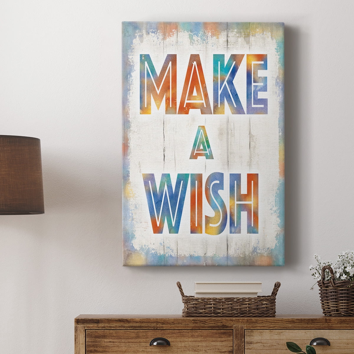 Make A Wish Premium Gallery Wrapped Canvas - Ready to Hang