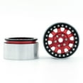 thumbnail image 3 of Aluminum Alloy Wheel Rim Beadlock Wheel Rims Hub 4pcs Replacement for 1/10 TRX4 Axial SCX10 90046 SCX10 III AXI03007 AXI03003 RC Car, 3 of 7