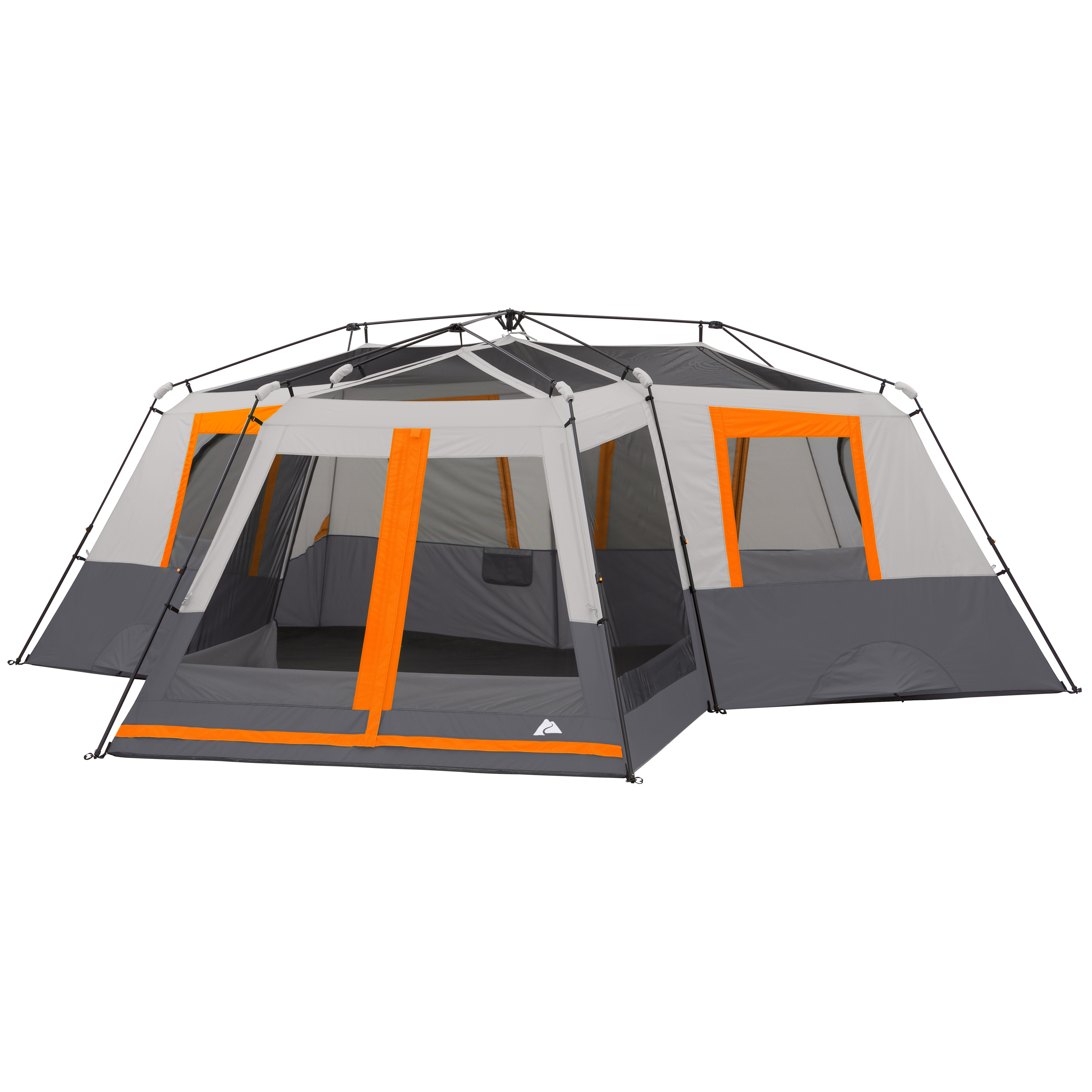 Ozark Trail 20' x 18' 12-Person 3-Room Instant Cabin Tent with Screen Room, 56.5 lbs - image 2 of 12