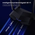 thumbnail image 2 of Router Tenda AC1200 802.11 AC/B/G/N DUAL-BAND 4 ANT EXT MU-MIMO AC10, 2 of 2