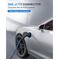 thumbnail image 2 of Nilight EV Charger Level 2, 32 Amp 240V, 25ft Cable SAE J1772 Portable Electric Car Charger with NEMA 14-50P Plug, Adjustable Current/Delay Timer, 2 of 8