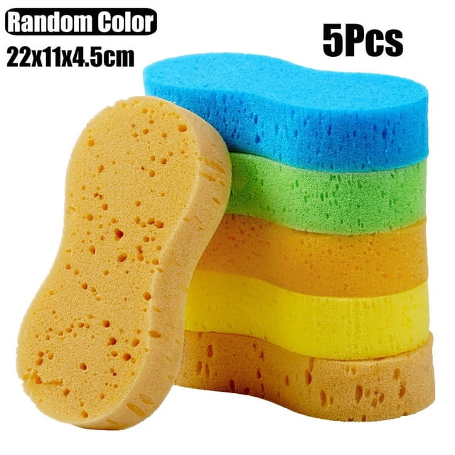 Honeycomb Car Wash Sponge, Large High-Density Foam Cleaning Block for Auto Detailing and Car Washing