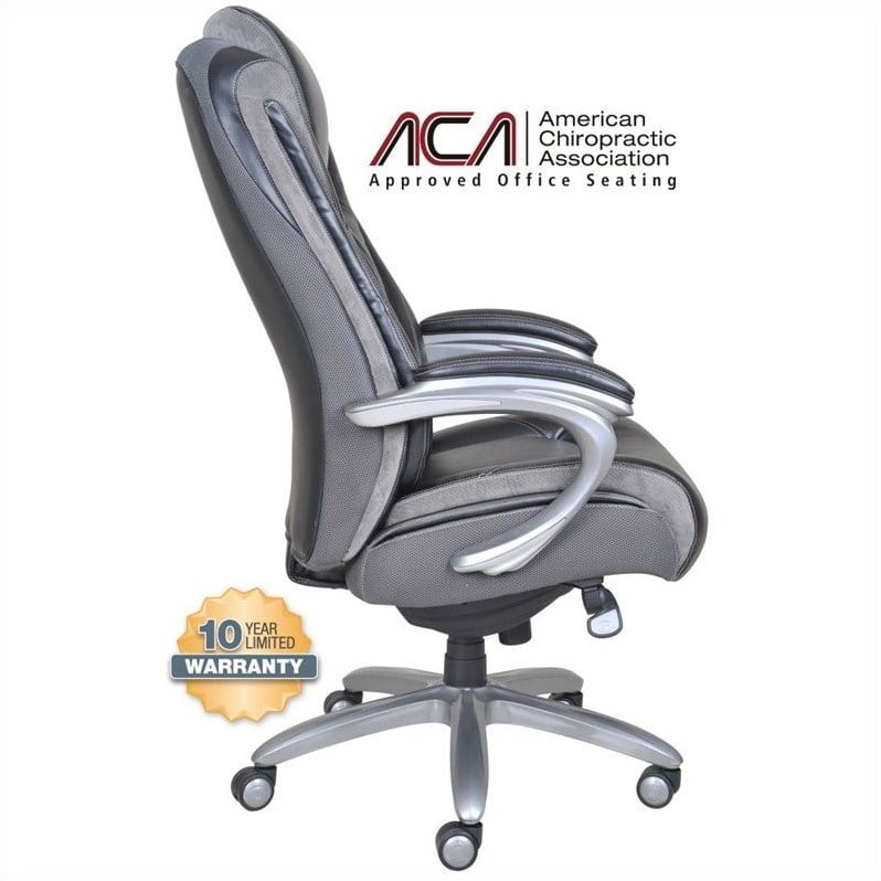 Serta Big and Tall Executive Office Chair in Bliss Black Walmart Canada