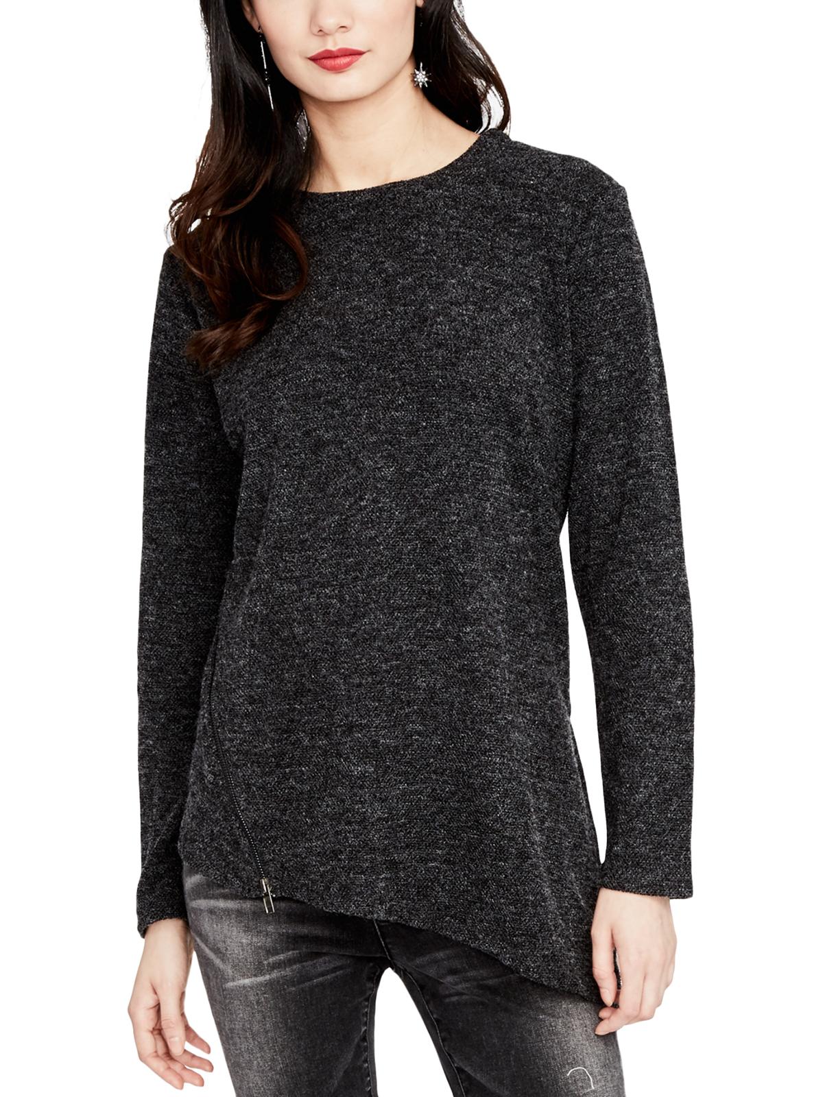 rachel roy zip asymmetrical sweater