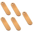 thumbnail image 5 of 5Pcs Copper Key Chain Pendants Car Parking Key Chain Plates (As Shown), 5 of 5