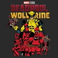 thumbnail image 2 of Men's Marvel: Deadpool & Wolverine Family Logo Graphic T-Shirt, 2 of 5