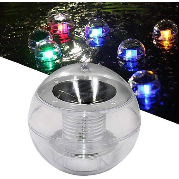 Jorlo Solar Floating Light for Pool Pond Waterproof ABS Plastic with