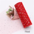 thumbnail image 1 of Rollo de tul con lentejuelas brillantes para Baby Shower, 10 yardas, 15cm, carrete, tutú, decoración de boda, Organza, láser, artesanía DIY, suministros para fiesta de cumpleaños, 1 of 4