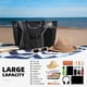 thumbnail image 5 of Fotbe Geometric Lines Dog Art Bolsa de Viaje para Playa - Resistente al Agua, Bolsa Tote de Gran Capacidad y Ligera con 7 Bolsillos para Mujeres y Hombres, 5 of 7