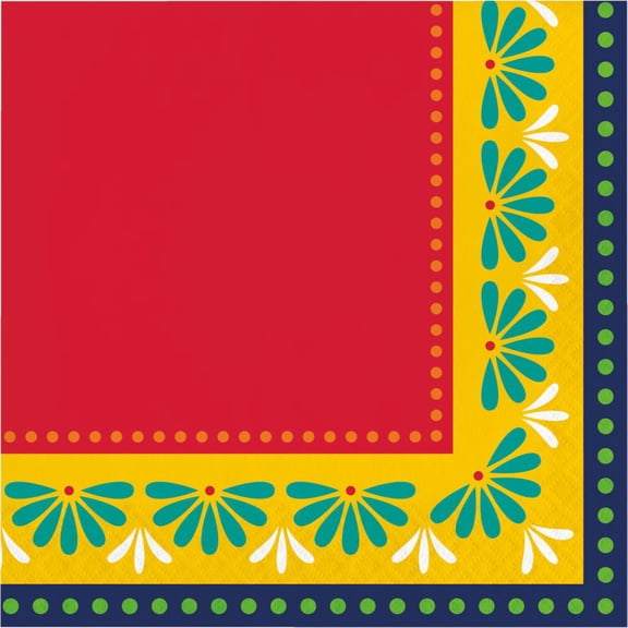 Fiesta Pottery Paper Lunch Napkins 16 Per Pack