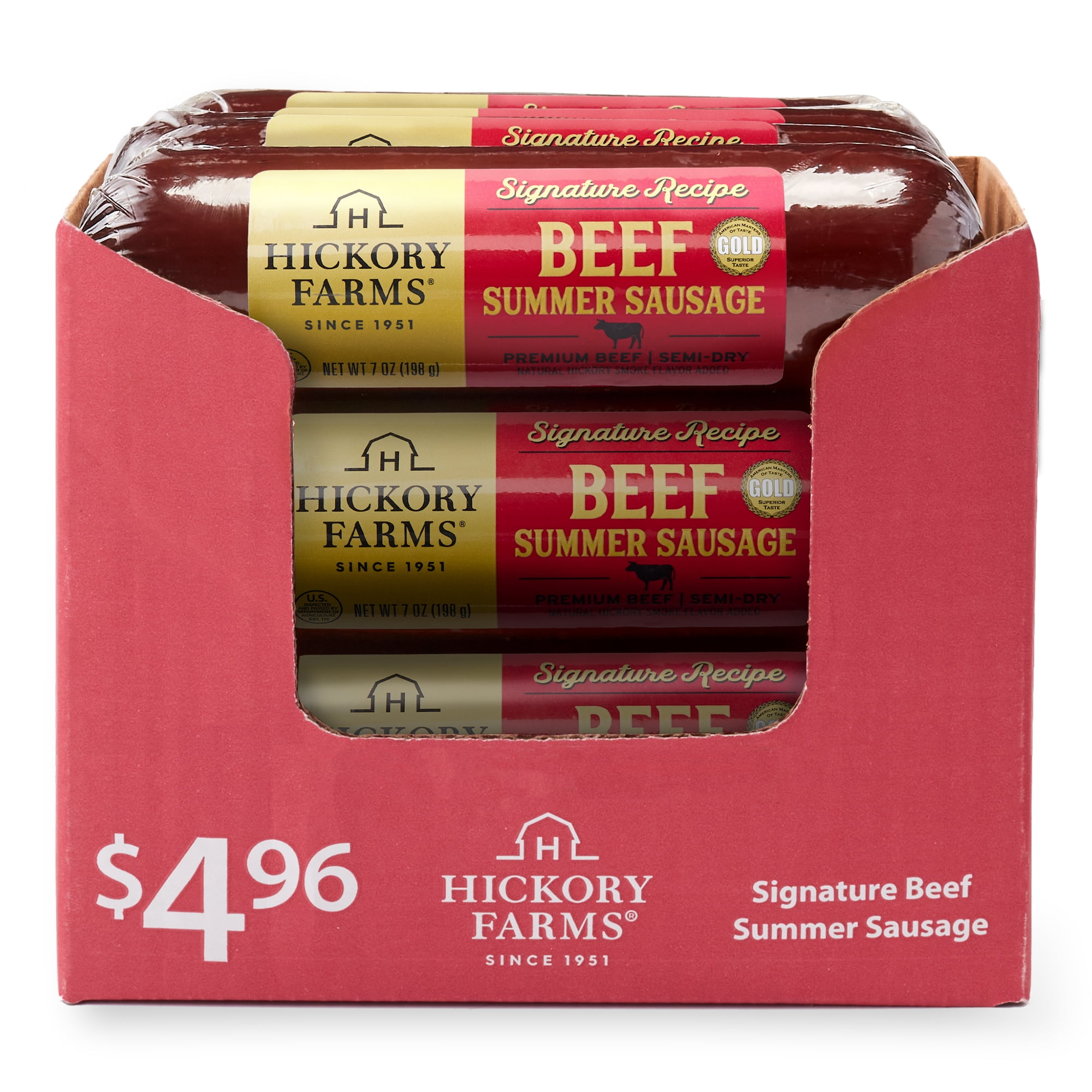 Hickory Farms Signature Beef Summer Sa ge 7 oz - Pantry, Gourmet Meat
