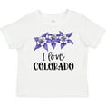 thumbnail image 3 of Inktastic I Love Colorado Columbine Flowers Boys or Girls Baby T-Shirt, 3 of 5