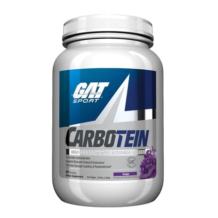 GAT SPORT CARBOTEIN, Grape, 3.97 lbs (50 Servings)