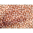 thumbnail image 5 of oneOone Cotton Poplin Orange Fabric Mosaic Sewing Craft Projects Fabric Prints By Yard 56 Inch Wide, 5 of 6