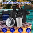 thumbnail image 6 of 2024 New 1.1HP In/Above Ground Single Speed Pool Pump,800W/115V, 3962GPH, High Flow, Powerful Self Primming Swimming Pool Pumps with Filter Basket, Low Noise, 6 of 8