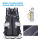 thumbnail image 5 of Bolsa de dos hombros Mochila de senderismo de 50L, mochila resistente al agua para acampar, mochila para mochilero, viajes, senderismo y escalada, 5 of 8
