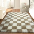 thumbnail image 3 of Sanmadrola Area Rug for Bedroom,4'X5.2',Fluffy Shag Rug for Living Room,Furry Carpet Kids Room,Shaggy Throw Rug for Nursery Room,Fuzzy Plush Rug, Carpet,Rectangle,Cute Room Decor for Baby, 3 of 7