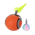 thumbnail image 3 of Juguete interactivo para gatos, pelota automática para gatos, ejercicio en interiores, ligero, divertido, pelota móvil, pelota rodante para gatitos ad Rojo, 3 of 8