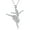 Clear, variant on Ballerina Necklace 925 Sterling Silver Dancer Pendant Embellished with Birthstone Crystals from Austria, Christmas Ballet Recital Themed Dancer Gifts for Women
