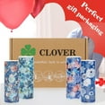 thumbnail image 4 of CLOVER Cylinder Facial Tissues for Car or Small Space, 4 Tubes, 3-Ply, Florida Travel Tissues, Decorative, 4 of 10