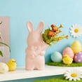 thumbnail image 4 of Eoozwa 3 Packs Easter Bunny Ceramic Flower Vase, Handheld Home Decor for Spring, Cute Rabbit Table Centerpiece, Farmhouse & Easter Decoration Gift, 4 of 6