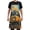 Cartoon Bus on Road, variant on Kitchen Apron with 2 Pockets Adjustable waterproof Cooking Aprons for Women Men Chef Cute Monkeys on Flower Branch