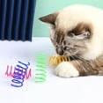 thumbnail image 6 of Walbest Cat Spiral Spring, 12 Pcs Cat Creative Toy to Kill Time and Keep Fit Interactive cat Toy Durable Heavy Plastic Spring Colorful Springs Cat Toy for Swatting, Biting, Hunting Kitten Toys, 6 of 7