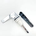 thumbnail image 2 of Chrome Plated Toilet Flush Handle Replacement Side Action, WC Handle Flush Leaver, Toilet Lever Arm Short, Toilet Handle, Cistern Lever Handle, Replacement Cistern Flush Lever Arm, 2 of 6