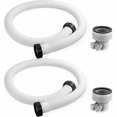 thumbnail image 1 of Para adaptador de manguera de piscina Intex, manguera de repuesto, manguera de piscina, accesorios de manguera de bomba de filtro (2 uds), 1 of 5