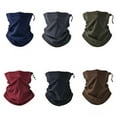 thumbnail image 7 of Kumdkd Multifunctional Neck Warmer - Polar Fleece Windproof, Adjustable Drawstring, Covers Neck/Mouth/Ears, Ski/Cycling/Running Gear, 25x30cm, 7 of 7