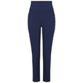 thumbnail image 4 of Pantalones deportivos de yoga de cintura alta para mujer - Leggings de entrenamiento con bolsillos - Poliéster/spandex - Tallas S-XXXL, 4 of 6