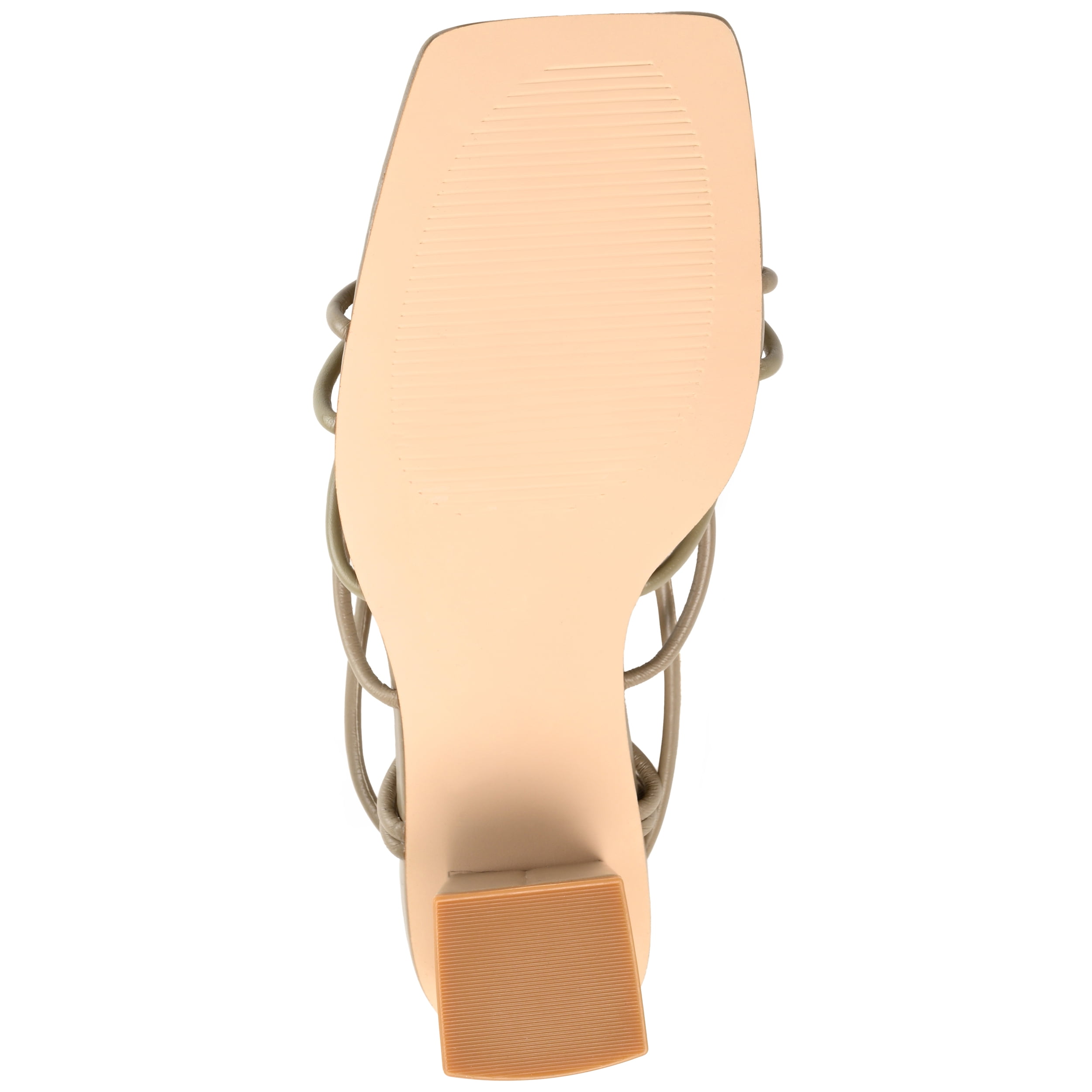 Journee Womens Harpr Open Square Toe Block Heel Dress Sandals