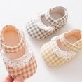 thumbnail image 5 of Baby Footwears Toddlers Prewalkers Soft Infant Newborns Crib Shoes for Girl Flats Baby Slipper, 5 of 9