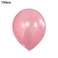 thumbnail image 2 of Inteprter 100 Uds. Globos de látex con forma de perla de 10 pulgadas y 1,5g, Globos de decoración para fiesta de feliz cumpleaños, bodas y Kits de decoración para fiestas rosado, 2 of 6