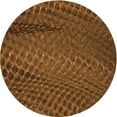 thumbnail image 1 of Ahgly Company Machine Washable Indoor Round Transitional Red Brown Area Rugs, 5' Round, 1 of 7