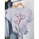 thumbnail image 1 of Moda manga corta amor dulce 90s tendencia Casual camisetas ropa mujer verano T ropa señoras estampado gráfico camiseta Tan Jianjun  unisex, 1 of 2