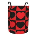 thumbnail image 2 of ZICANCN Courageous Heart Red Laundry Basket Organizer , Dirty Clothes Hamper for Bathroom Kids Girls Boys Laundry Hamper Small, 2 of 8