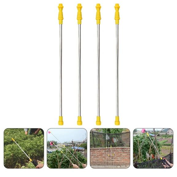 HEANUJJ 4Pcs Sprayer Replacement Metal Pole for Agricultural Supplies and Consistent Spraying