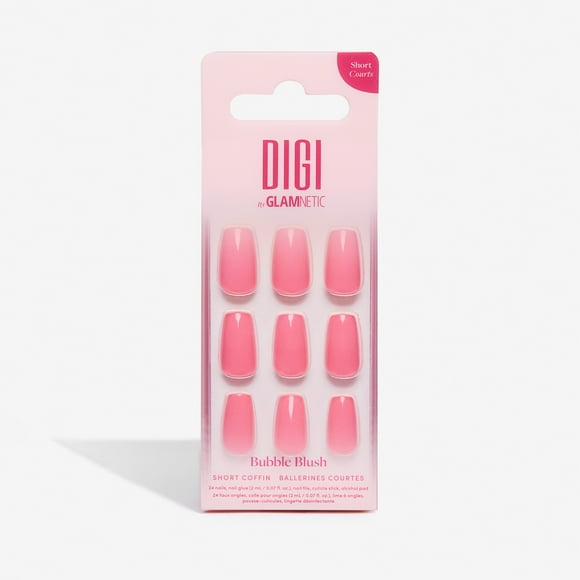 Digi by Glamnetic Bubble Blush Press-On Nails